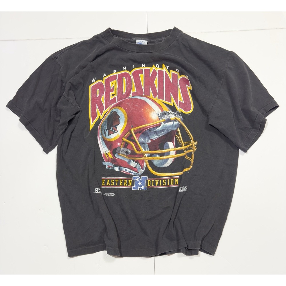 VTG Salem Sportswear 1992 NFL Washington Redskins T Shirt XL Commander Football